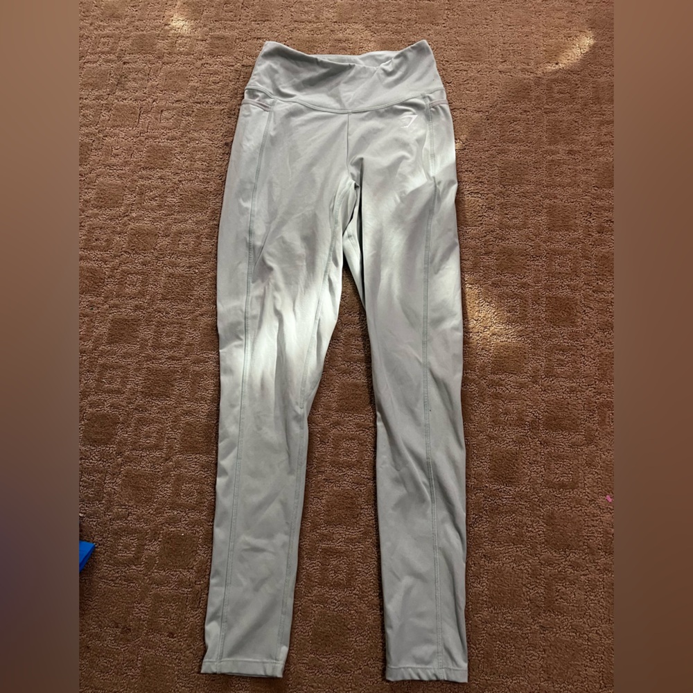 gymshark small lime green leggings
